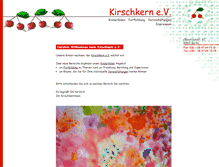 Tablet Screenshot of kirschkern-ev.de